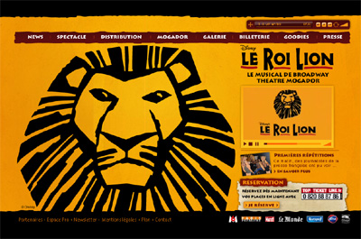 Le site web leroilion.fr