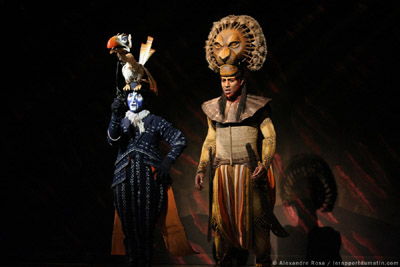 Le Roi Lion - Confrontation Scar et Mufasa