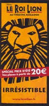 Le Roi Lion - Le succès de l'été